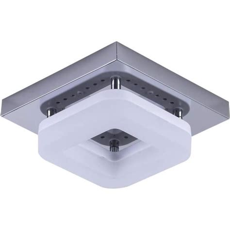 Surface Mount Square Plafonnier En Acier Inoxydable Base Couloir Porche