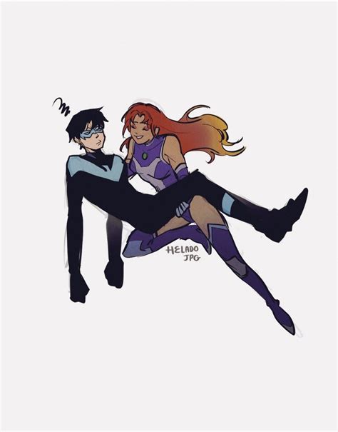 Nightwing And Starfire Artofit