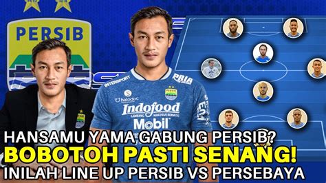 Berita Persib Kabar Gembira Hansamu Yama Gabung Persib Inilah Line