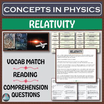 Concepts in Physics Series: Relativity by M Teaching Peaks | TPT