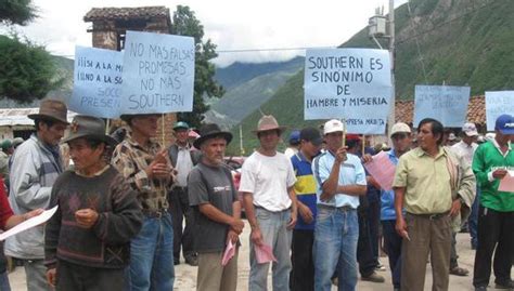 Apurímac Enfrentamientos entre comuneros de Tapairihua y minera PERU