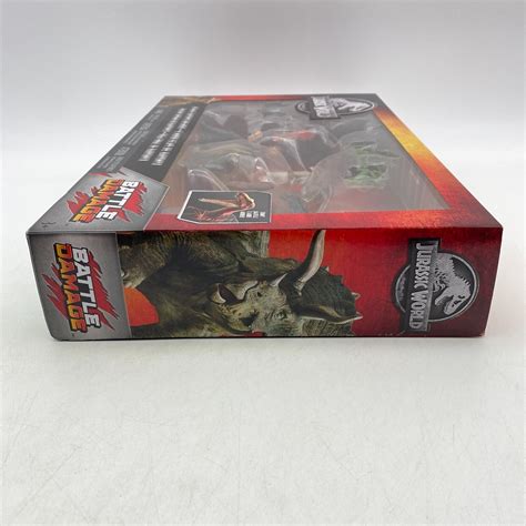 Jurassic World Ultimate Baryonyx Breakout Sealed Mattel 2018 Battle Damage Set Ebay