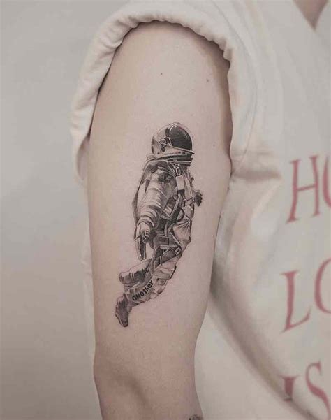 Aggregate More Than 80 Astronaut Tattoo Forearm Best In Cdgdbentre