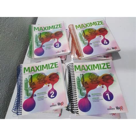 Livros Maximize Ano Ensino M Dio Sistema Maxi De Ensino Shopee Brasil