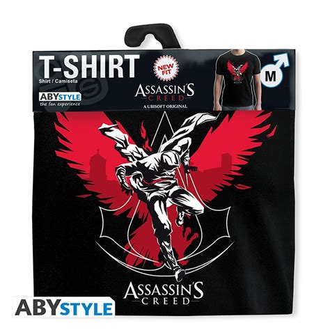 Assassin S Creed Tshirt Assassin Man Ss Black New Fit Abysse