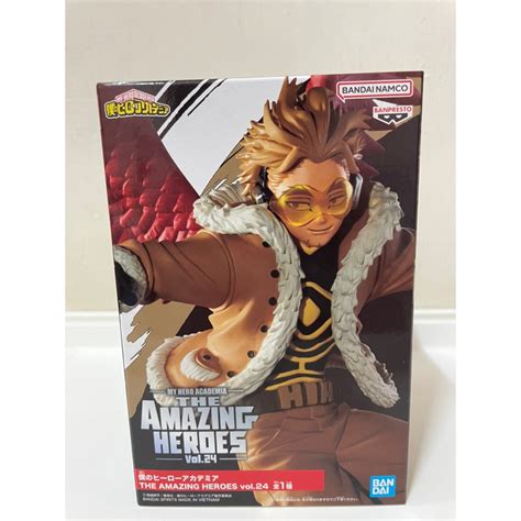 【dks孤穴】banpresto 我的英雄學院 The Amazing Heroes Vol24 霍克斯 日版 蝦皮購物