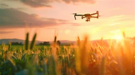 Premium Photo Drones Equipped With Advanced Sensors For Efficient Crop Monitoring