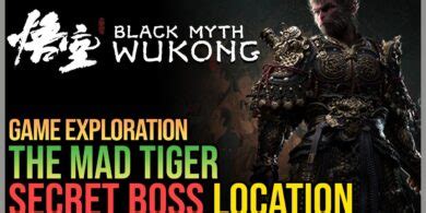 Black Myth Wukong Mad Tiger Boss Guide Location