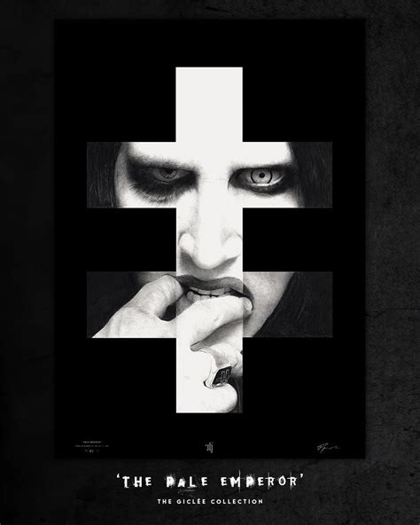 Marilyn Manson 'pale Emperor' Limited Edition of 13 Archival Giclée ...