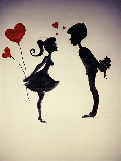 25K Sample Romantic Sketches Drawings With Creative Ideas - Sketch Art ...