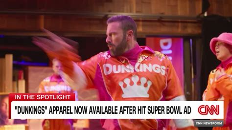 Tracksuits from Dunkin Donuts Super Bowl ad already sold out | CNN