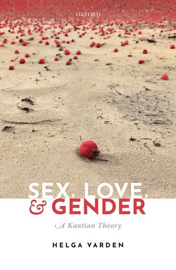 Professor Helga Vardens Book Sex Love And Gender Awarded 2023 North