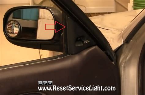 DIY Change The Side Mirror On Toyota Corolla 1993 1997 Reset Service