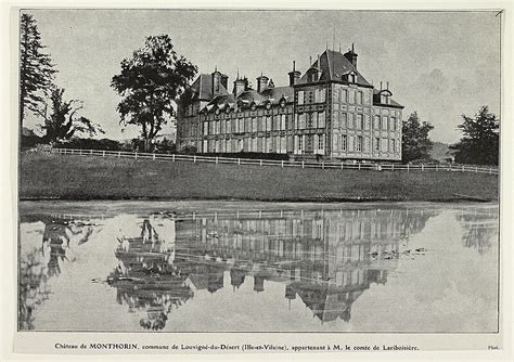 Château de Monthorin à Louvigné du Désert PA00090621 Monumentum