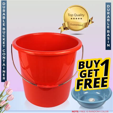 makapal bucket pail  handle balde timbabasin multipurpose water