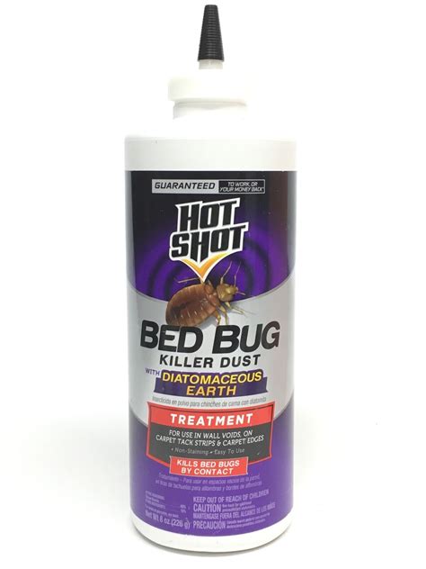 Hot Shot Bed Bug Killer Dust With Diatomaceous Earth Oz For Sale