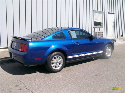 Vista Blue Metallic Ford Mustang V Premium Coupe Photo