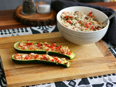 Gef Llte Zucchini Mit Frischk Se Von Mimmi Chefkoch