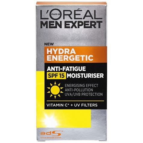 L Oréal Paris Men Expert Hydra Energetic Moisturiser Spf 15 50 Ml