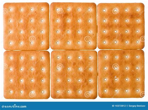 Square Biscuits Stock Photography Image