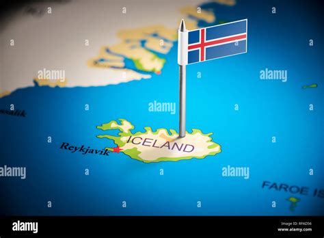 Mapa De La Bandera De Islandia Fotograf As E Im Genes De Alta