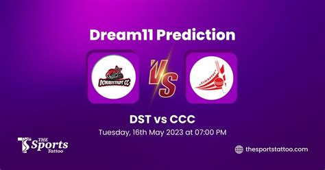 Dst Vs Ccc Dream Prediction Match T Fancode Ecs Austria