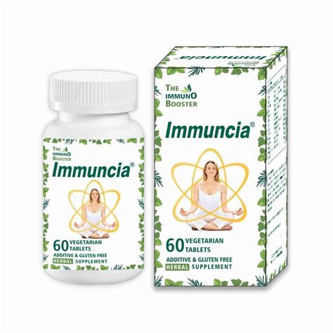 Immuncia - Ayurvedic Medicine for Immunity booster with 100% healthy results