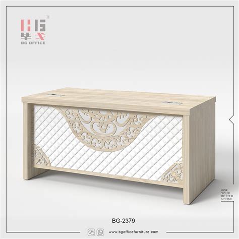 Wholesale Commercial Wooden Furniture Melamine Computer Table Pu