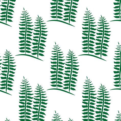 Fern Wall Stencil Free Printable Papercraft Templates