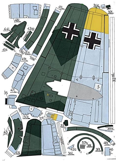 Hs 129 Part 4 Paper Models German Army Rail Car