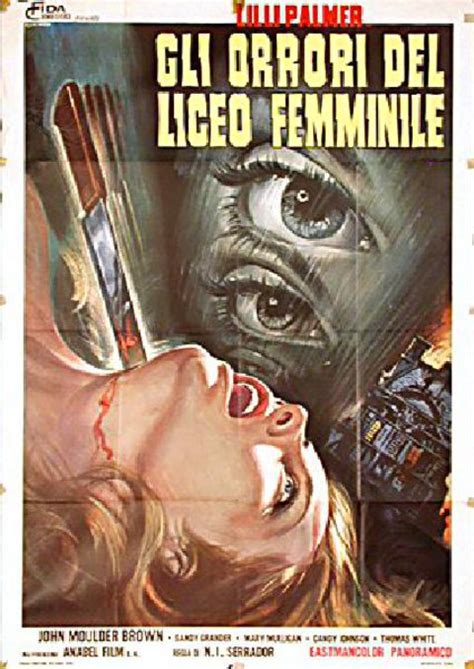 The House That Screamed Original Italian Due Foglio Movie Poster