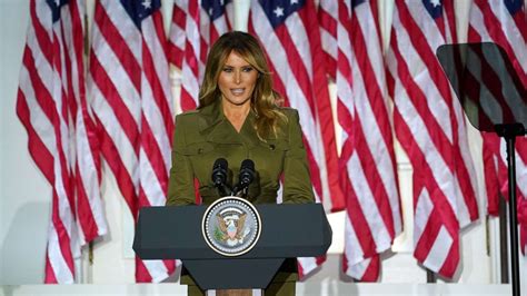 Rnc 2020 Day 2 Melania Trump Headlines From White House Rose Garden