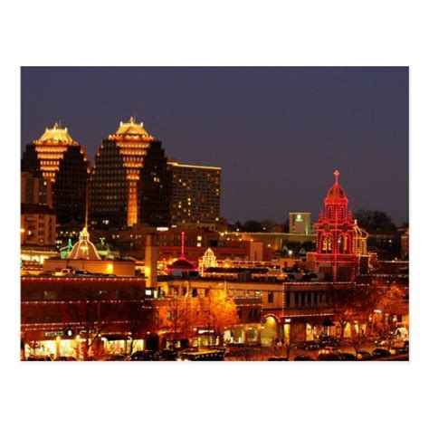 Kansas City Plaza Lights Postcard | Zazzle