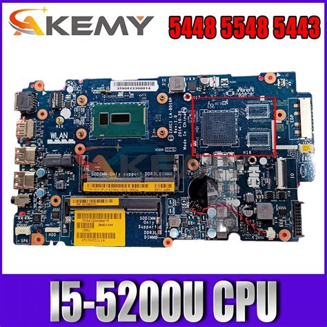 Akemy placa base I5 5200U para portátil Dell inspiron 5448 5548 5443