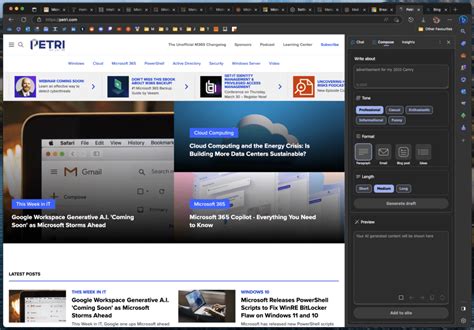 Microsoft Edge 111 Brings New Copilot Experience to the Sidebar