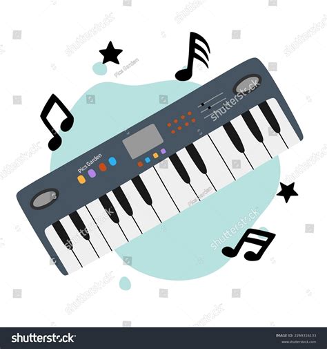 6,075 Cartoon Music Keyboard Images, Stock Photos & Vectors | Shutterstock