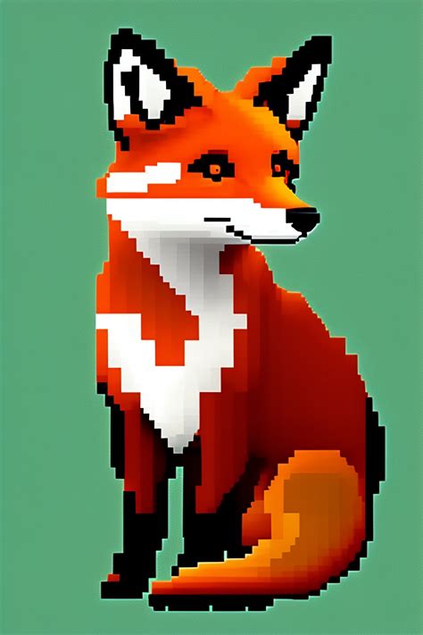 26 Of The Most Beautiful Pixel Art Fox 🦊 Pixel Art