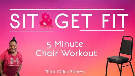 5 Minute Chair Workout YouTube