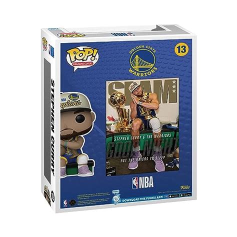 Funko Pop NBA Cover SLAM Stephen Curry Pricepulse