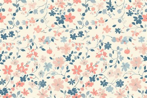 Vintage Floral Pattern Graphic by Sun Sublimation · Creative Fabrica