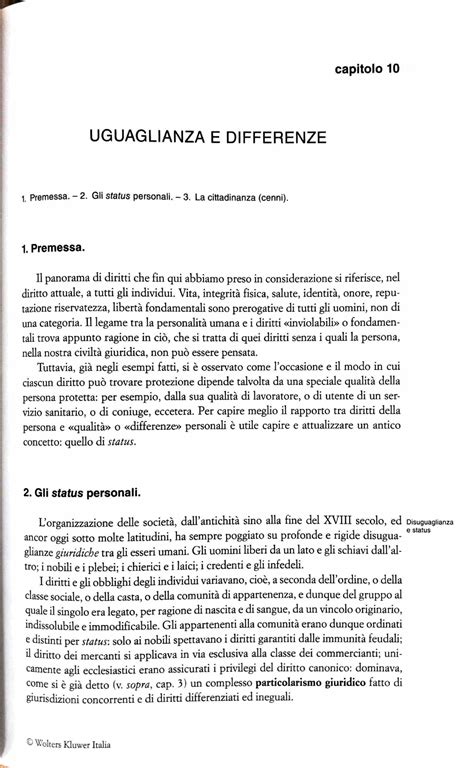 Linguaggio E Regole Del Diritto Privato Iudica Zatti Ed Capitolo