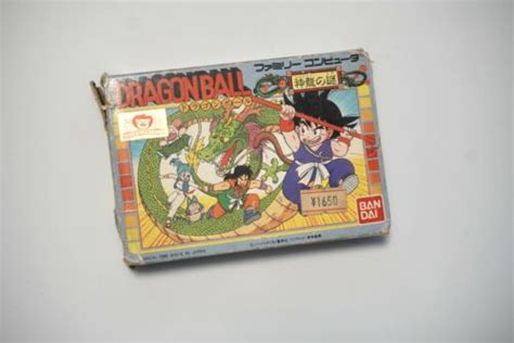 Famicom Dragon Ball Sheng Long No Nazo Boxed Japan Fc Game Us Seller Ebay