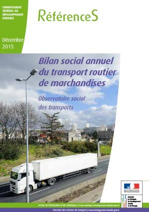 Bilan Social Annuel Du Transport Routier De Marchandises Mobilidoc