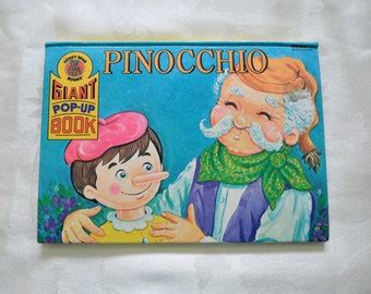 Pinocchio Pop Up Book Etsy