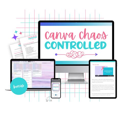 Canva Chaos Controlled – Cheerful Productivity Shop