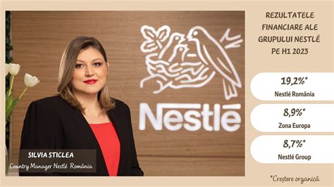 Nestlé anunță o creștere organică de 8 7 în primul semestru al anului