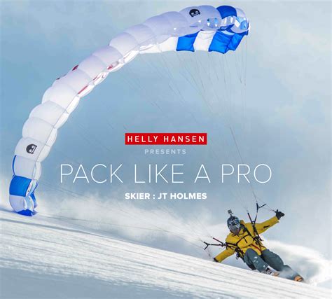 Pack Like a Pro: JT Holmes films his flights | Gear Institute