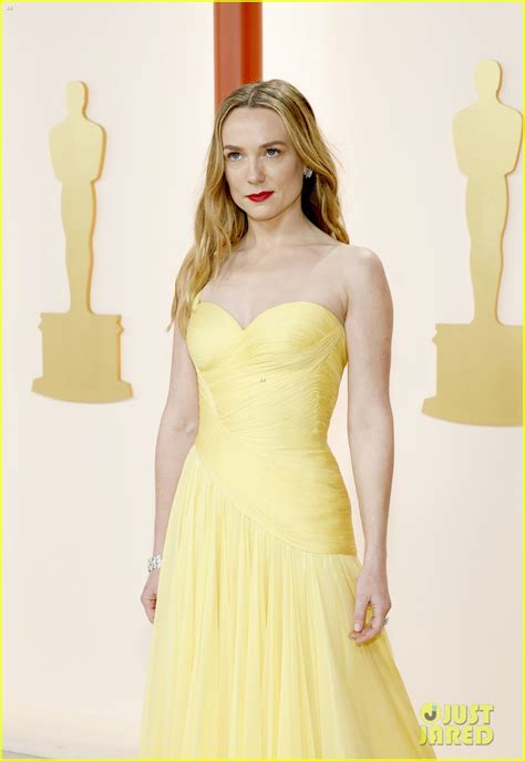 Best Supporting Actress Nominee Kerry Condon Shines In Bright Yellow Gown At Oscars 2023 Photo