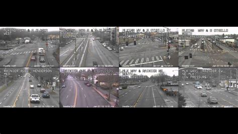 Mlk And Rainer Ave Sdot Cam Montage Timelapse Youtube