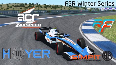 RFactor 2 Formula SimRacing FSR Winter Series 2019 Formula 2 At